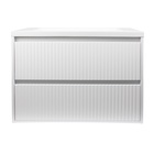 Тумба с раковиной Uperwood Next Premium 70, 2 ящика, 550×450×694 мм, цвет белый 10821777 - фото 319831314