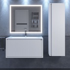 Тумба подвесная Uperwood, с раковиной Uperwood Next Premium 80, 1 ящик, цвет белый - Фото 8