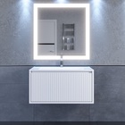 Тумба подвесная Uperwood, с раковиной Uperwood Next Premium 80, 1 ящик, цвет белый - Фото 9