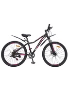 Велосипед Nameless S6100DW, диаметр колёс 26", размер рамы 15", 7 скоростей, чёрный  (артикул 10882548)  большой выбор товаров оптом и в розницу по низким ценам с доставкой