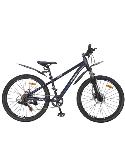 Велосипед подростковый Nameless J6100D, диаметр колёс 26", размер рамы 13.5", 7 скоростей, cиний