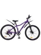 Велосипед Nameless J6100DW, диаметр колёс 26", размер рамы 15", 7 скоростей, фиолетовый  (артикул 10882551)  большой выбор товаров оптом и в розницу по низким ценам с доставкой