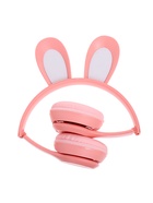 УЦЕНКА Беспроводные наушники «Зайчик», световые эффекты, складные, розовые - Фото 7