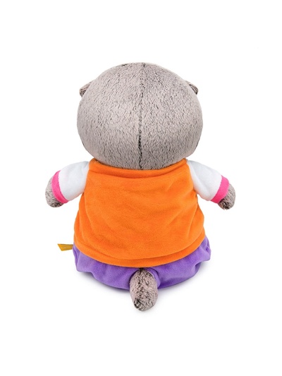 Мягкая игрушка «Кот Басик BABY» в костюмчике в стиле спорт-шик, 20 см