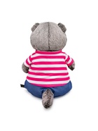 Мягкая игрушка «Кот Басик» в полосатой футболке с якорем, 19 см - Фото 5