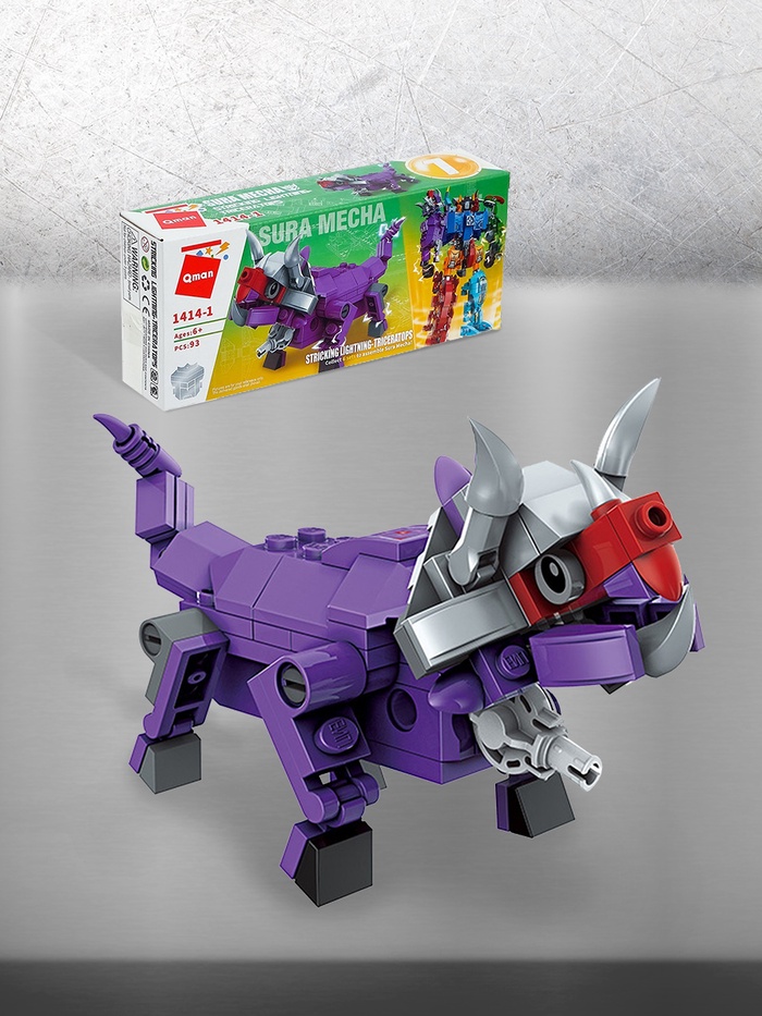 Конструктор «Трицератопс», 93 детали - Фото 1