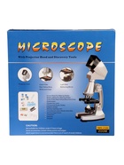 УЦЕНКА Микроскоп с проектором, кратность увеличения 50-1200х, с подсветкой, 2АА - Фото 6