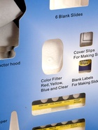 УЦЕНКА Микроскоп с проектором, кратность увеличения 50-1200х, с подсветкой, 2АА - Фото 7