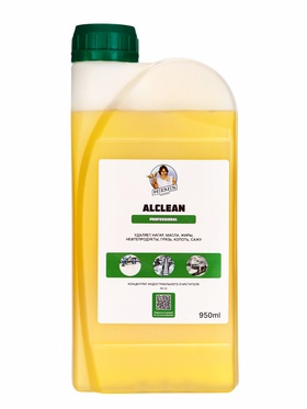 Индустриальный очиститель HERMES INDUSTRY Professional Alclean концентрат, 950 мл 10882262