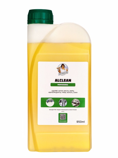 Индустриальный очиститель HERMES INDUSTRY Professional Alclean концентрат, 950 мл