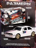 УЦЕНКА Машинка на пульте управления Автоград «Легенда Дрифта», радиоуправление, полный привод, 40 км/ч, 2 комплекта колёс, 1:16, белая - Фото 4