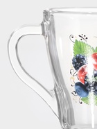 Кружка Декостек «Ягодный фреш», 250 мл, стекло, прозрачная - Фото 4