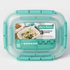 УЦЕНКА Набор контейнеров пищевых герметичных 2 шт., 0.38; 0.8, 80×40×36 см, прямоуг, прозрачный - Фото 7