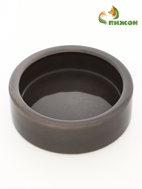 Миска керамическая 10 х 3 см, серая 10771124