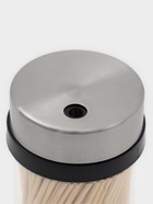 Зубочистки с металлической крышкой, набор 280 шт., бамбук - Фото 3