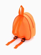 УЦЕНКА Рюкзак детский «Выбражулька» на молнии, размер 21×9×23 см, оранжевый/голубой - Фото 4