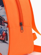 УЦЕНКА Рюкзак детский «Выбражулька» на молнии, размер 21×9×23 см, оранжевый/белый - Фото 6