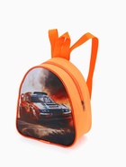 УЦЕНКА Рюкзак детский «Выбражулька» на молнии, размер 21×9×23 см, оранжевый/коричневый - Фото 1