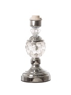 Основание для настольной лампы "Азалия" 1х40Вт Е27 220В серебро 25х25х40 см RISALUX - фото 42822567