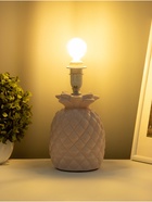 Основание для настольной лампы "Ананас" Е14 40Вт розовый 22х22х33 см RISALUX - фото 42822569