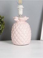 Основание для настольной лампы "Ананас" Е14 40Вт розовый 22х22х33 см RISALUX - фото 42822570