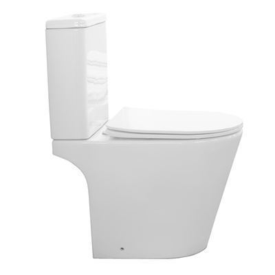 Унитаз-компакт Comforty CF41363C, безободковый, выпуск универсальный, 2-режимная арматура