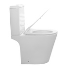 Унитаз-компакт Comforty CF41363C, безободковый, выпуск универсальный, 2-режимная арматура - Фото 6