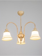 Люстра «Дэфия» 3хЕ27 40 Вт золото 57×57×40 см BayerLux - фото 42822589