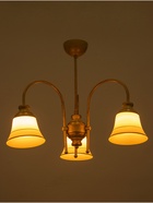 Люстра «Дэфия» 3хЕ27 40 Вт золото 57×57×40 см BayerLux - фото 42822590