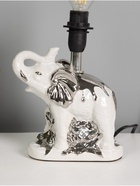 Основание для настольной лампы "Белый слон" 22,5х22,5х32см RISALUX - фото 42822603