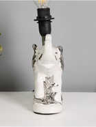 Основание для настольной лампы "Белый слон" 22,5х22,5х32см RISALUX - фото 42822604