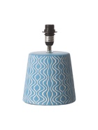 Основание для настольной лампы "Маура" Е14 40Вт голубой 23х23х33 см RISALUX - фото 42822621