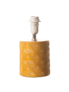 Основание для настольной лампы "Кито" 1х40Вт Е14 горчичный 13х13х25см - фото 42822652