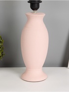 Основание для настольной лампы "Тамуна" Е27 40Вт розовый 30х30х43,5см RISALUX - фото 42822655