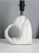 Основание для настольной лампы "Пьет" E14 40Вт белый-серый 23х23х34 см RISALUX - фото 42822665