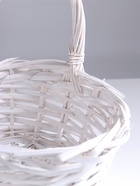 Корзина плетёная для хранения, ива, овальная, серая, набор 3 шт. - Фото 4