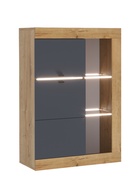 Гостиная «Прага 1», 2186×422×1940 мм, цвет дуб делано/ графит софт - Фото 6