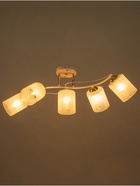 Люстра 2178/5 E27 40Вт бело-золото 70х28,5х22 см BayerLux 10884362