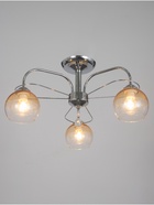 Люстра «Анрия» 3хЕ27 40 Вт хром 59×59×30 см BayerLux - фото 42822693