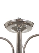 Люстра «Анрия» 3хЕ27 40 Вт хром 59×59×30 см BayerLux - фото 42822696