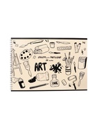 Альбом для рисования А4, 24 листа на гребне, Mono-art, блок офсет 100 г/м², МИКС 10885637 - фото 4706252