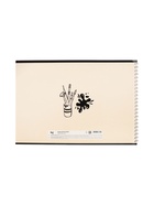 Альбом для рисования А4, 24 листа на гребне, Mono-art, блок офсет 100 г/м?, МИКС (комплект 2 шт) - фото 41519585