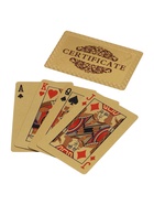 УЦЕНКА Карты игральные пластиковые «Золотая коллекция», 2 колоды по 54 шт. - Фото 3