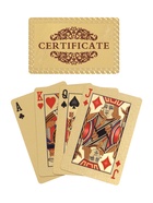 УЦЕНКА Карты игральные пластиковые «Золотая коллекция», 2 колоды по 54 шт. - Фото 4