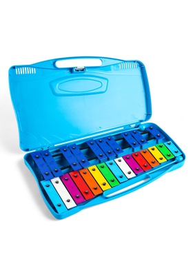 {{photo.Alt || photo.Description || 'УЦЕНКА Музыкальный инструмент Металлофон Music Life, 25 тонов, футляр, 2 палочки, синий'}}