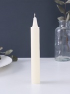 Свеча парафиновая хозяйственная 40 г, 15-16 см, 5 ч - Фото 1