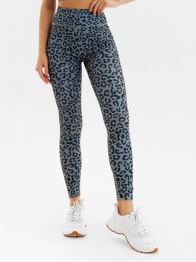 Легинсы спортивные женские MINAKU, чёрные, размер 44