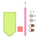 УЦЕНКА Алмазная вышивка на раме с полным заполнением «Девушка с цветами», 30×40 см - Фото 6