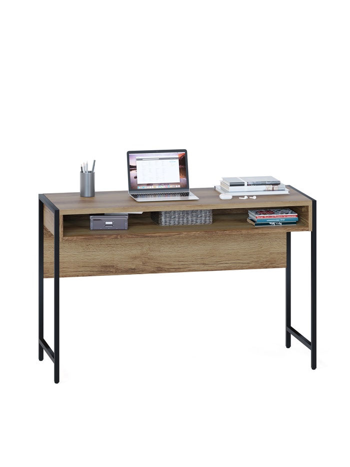 Стол письменный «Лофт», с нишей, 1170×449×755 мм, цвет дуб делано - Фото 1