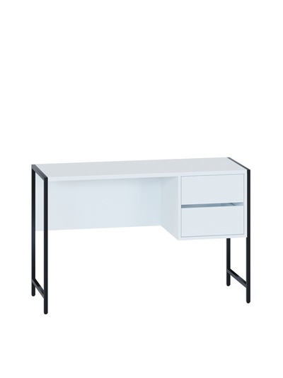 Стол письменный «Лофт», 2 ящика, 1170×446×755 мм, цвет белый